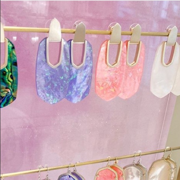 NWT Kendra Scott Large Kailyn Iridescent Lilac๐๐๐๐๐๐๐ - Picture 7 of 7